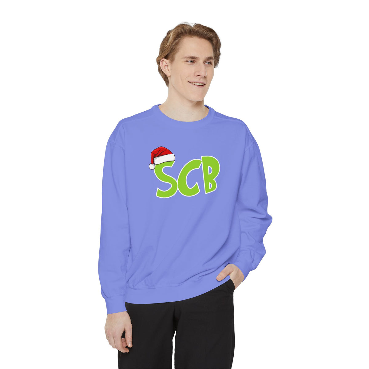 SCB GRINCH COMFORT COLORS CREWNECK