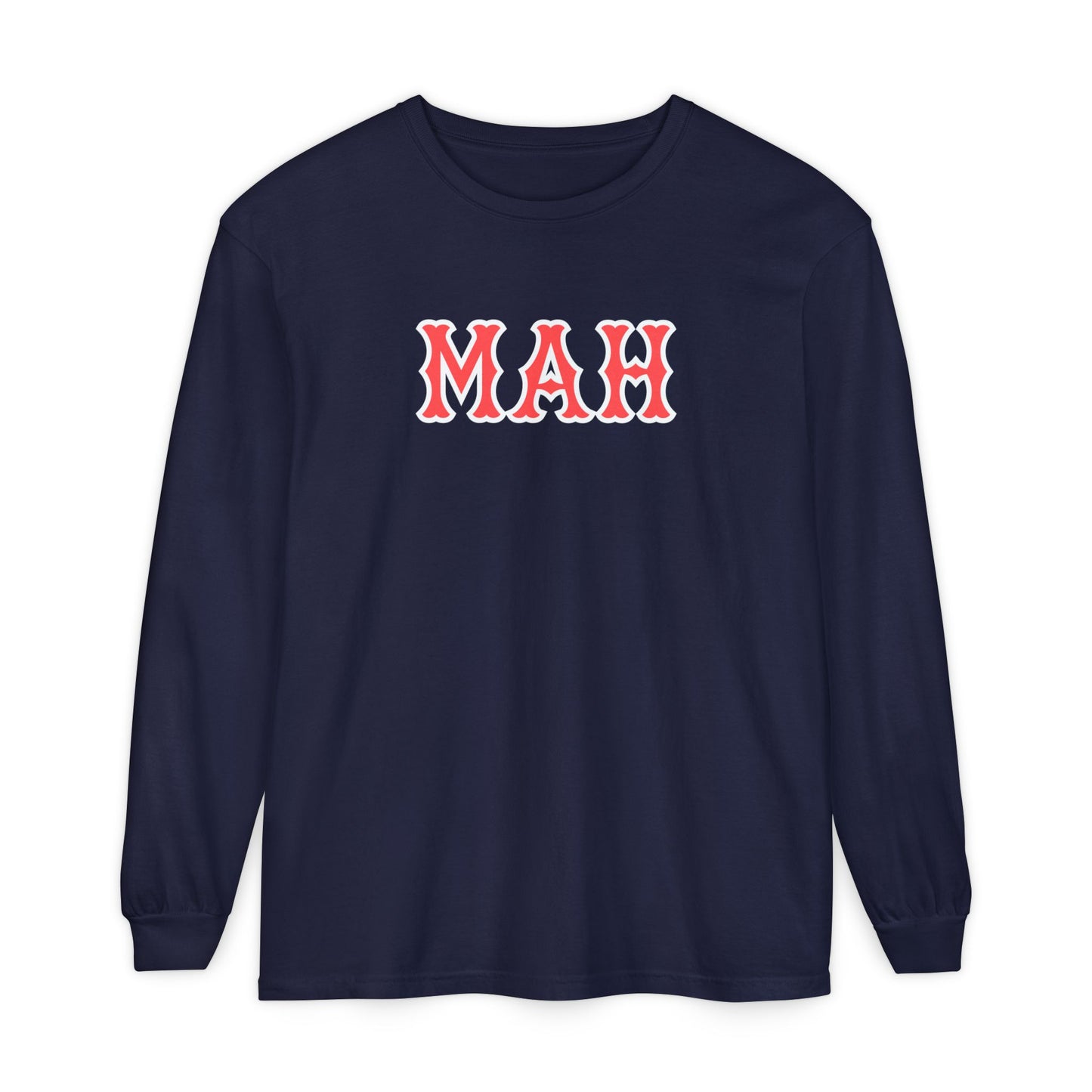 MAH SOX LETTERS LONG SLEEVE