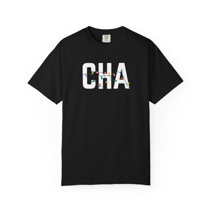CHA HOLIDAY LIGHTS T-SHIRT