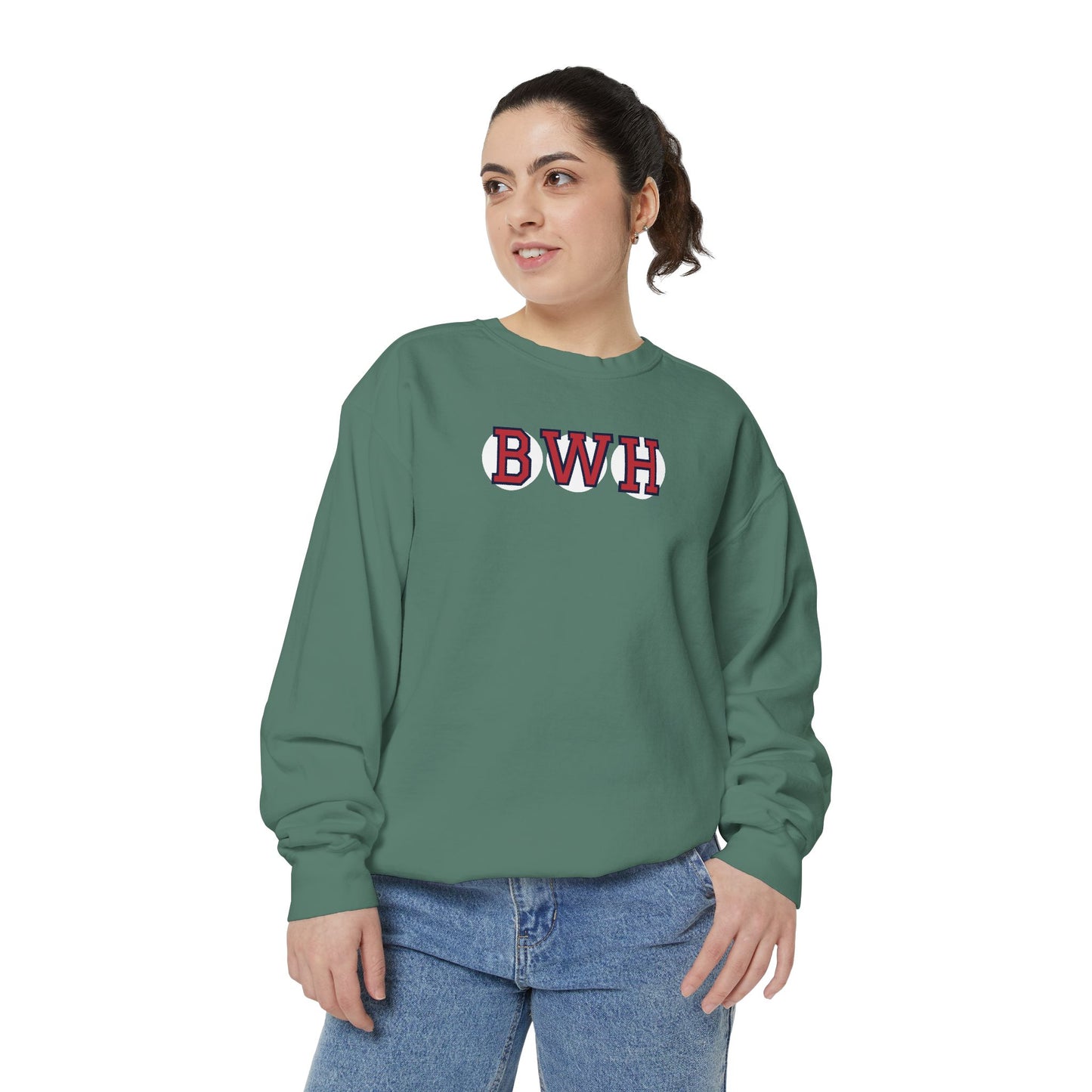 BWH RETIRED SOX LETTER CREWNECK