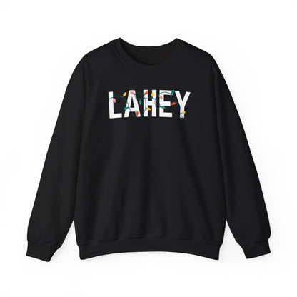 LAHEY HOLIDAY LIGHTS HEAVY BLEND CREWNECK
