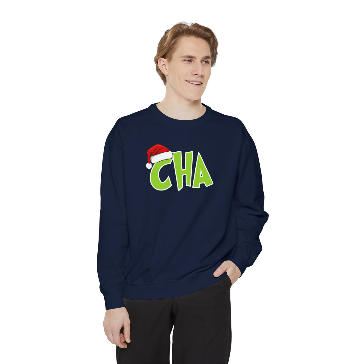 CHA GRINCH COMFORT COLORS CREWNECK