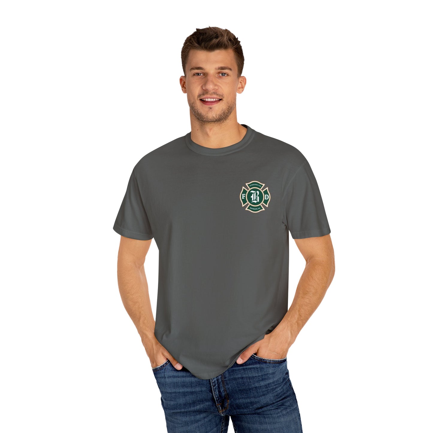 BROOKLINE FIRE GARDEN SERIES T-SHIRT