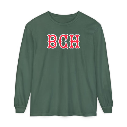 BCH SOX LETTERS LONG SLEEVE