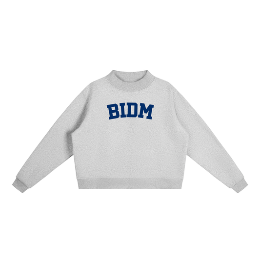 BIDM BLOCK LETTER MOCK NECK