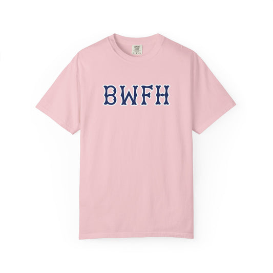 BWFH NAVY SOX LETTERS TEE
