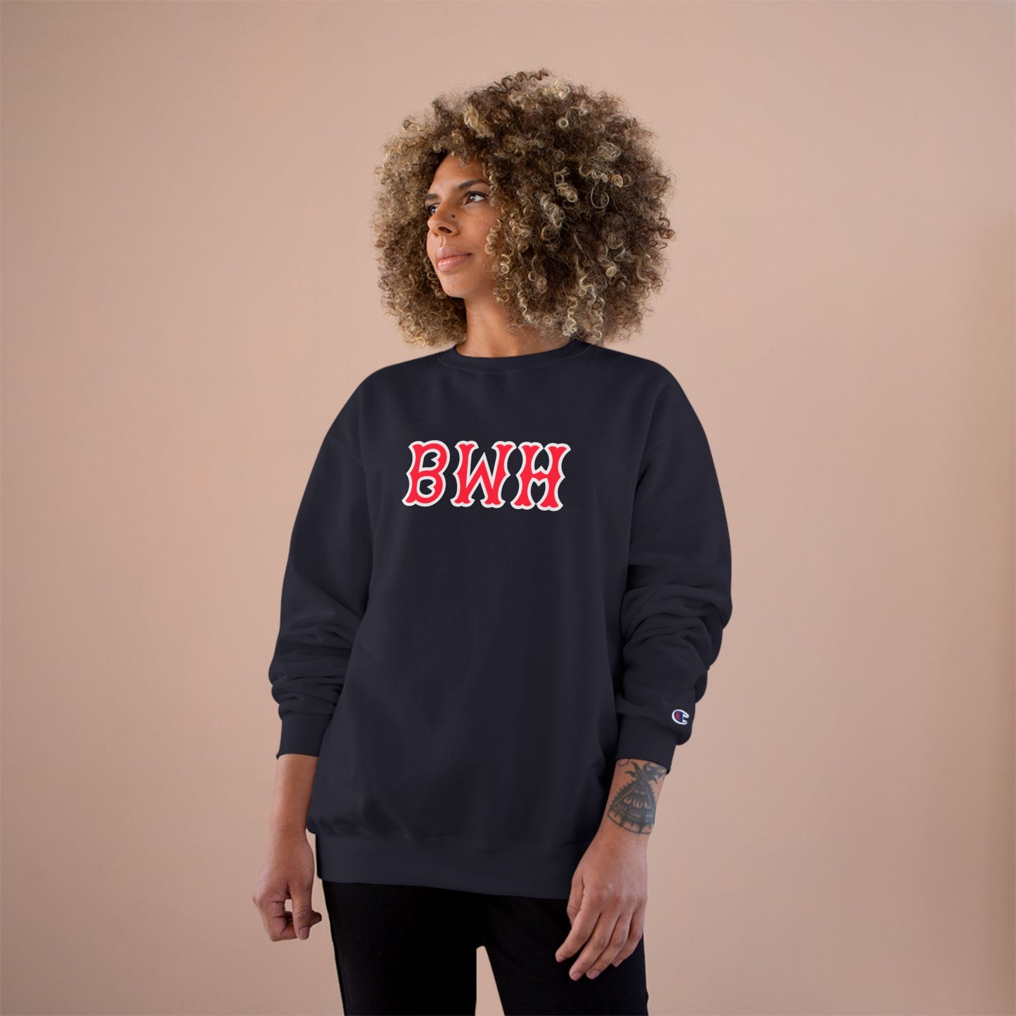 BWH 8CD FENWAY CHAMPION CREWNECK