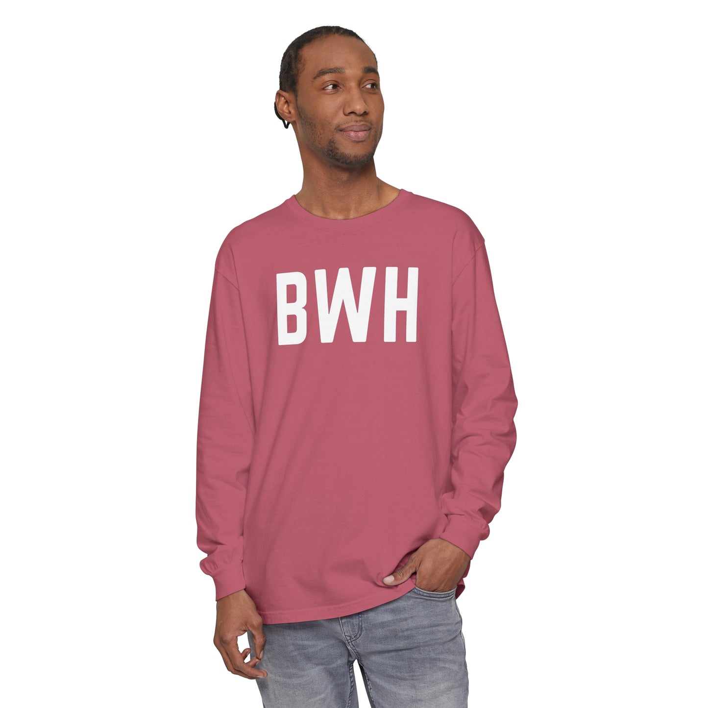 Unisex Garment-dyed Long Sleeve T-Shirt