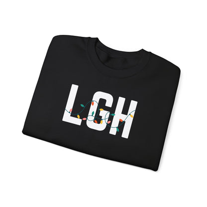 LGH HOLIDAY LIGHTS HEAVY BLEND CREWNECK