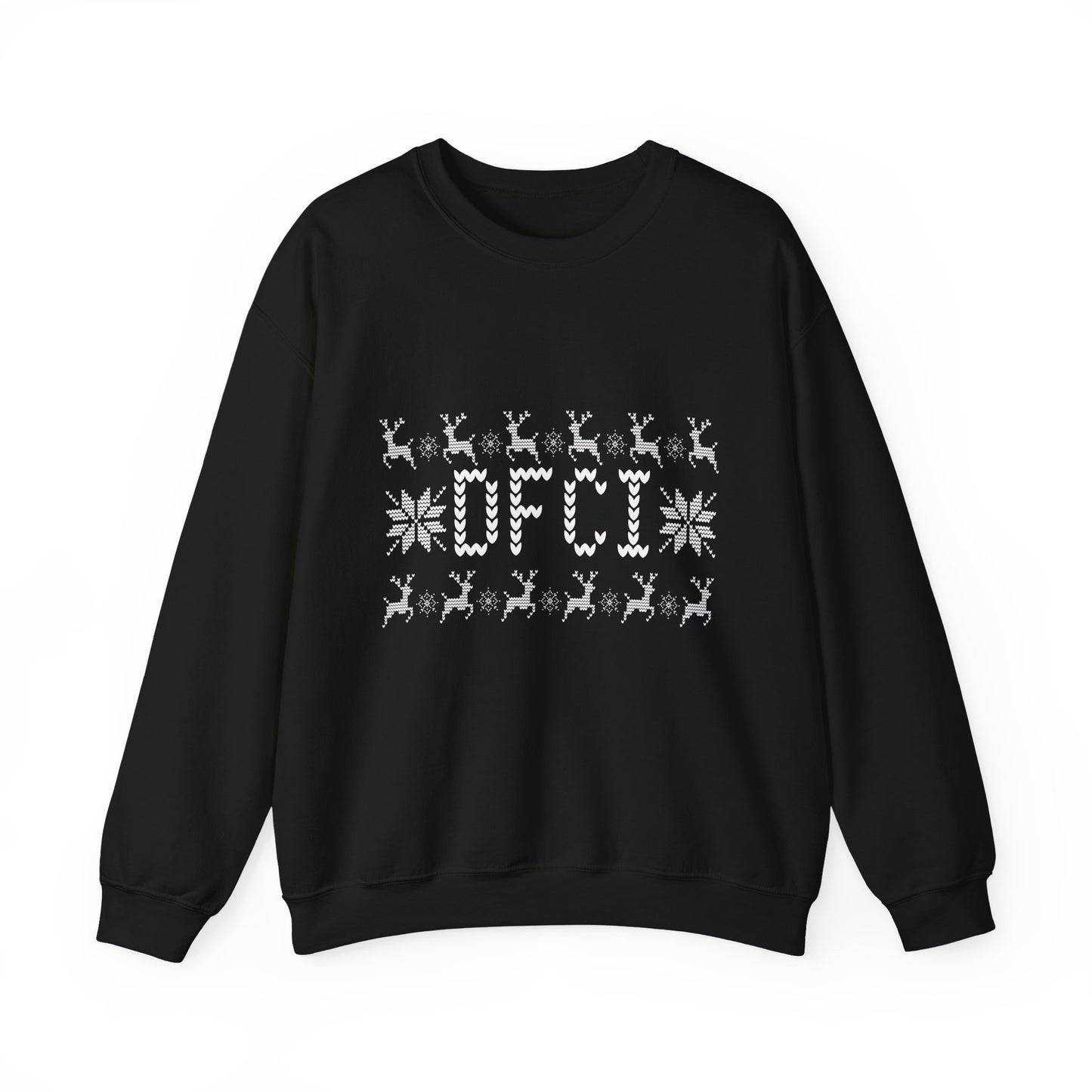 DFCI UGLY SWEATER HEAVY BLEND CREWNECK