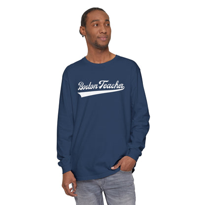 BOSTON TEACHER LONG SLEEVE SHIRT