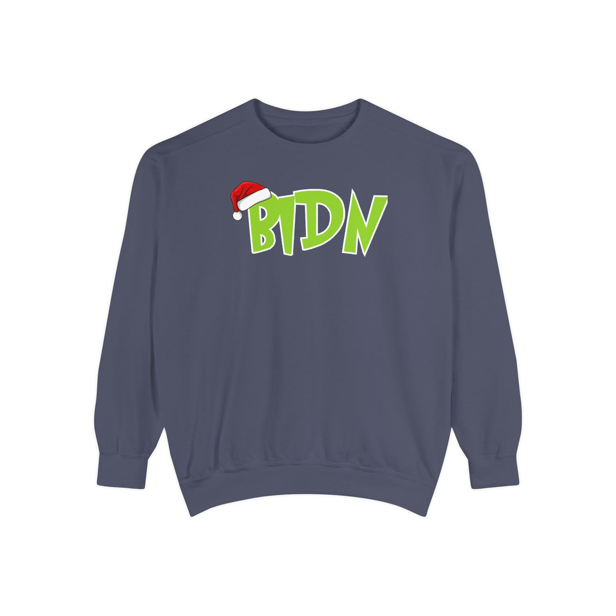 BIDN GRINCH COMFORT COLORS CREWNECK