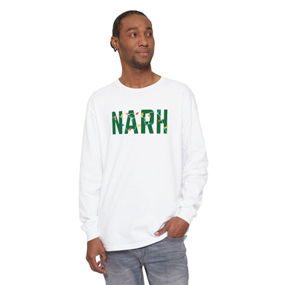 NARH HOLIDAY LIGHTS LONG SLEEVE - WHITE
