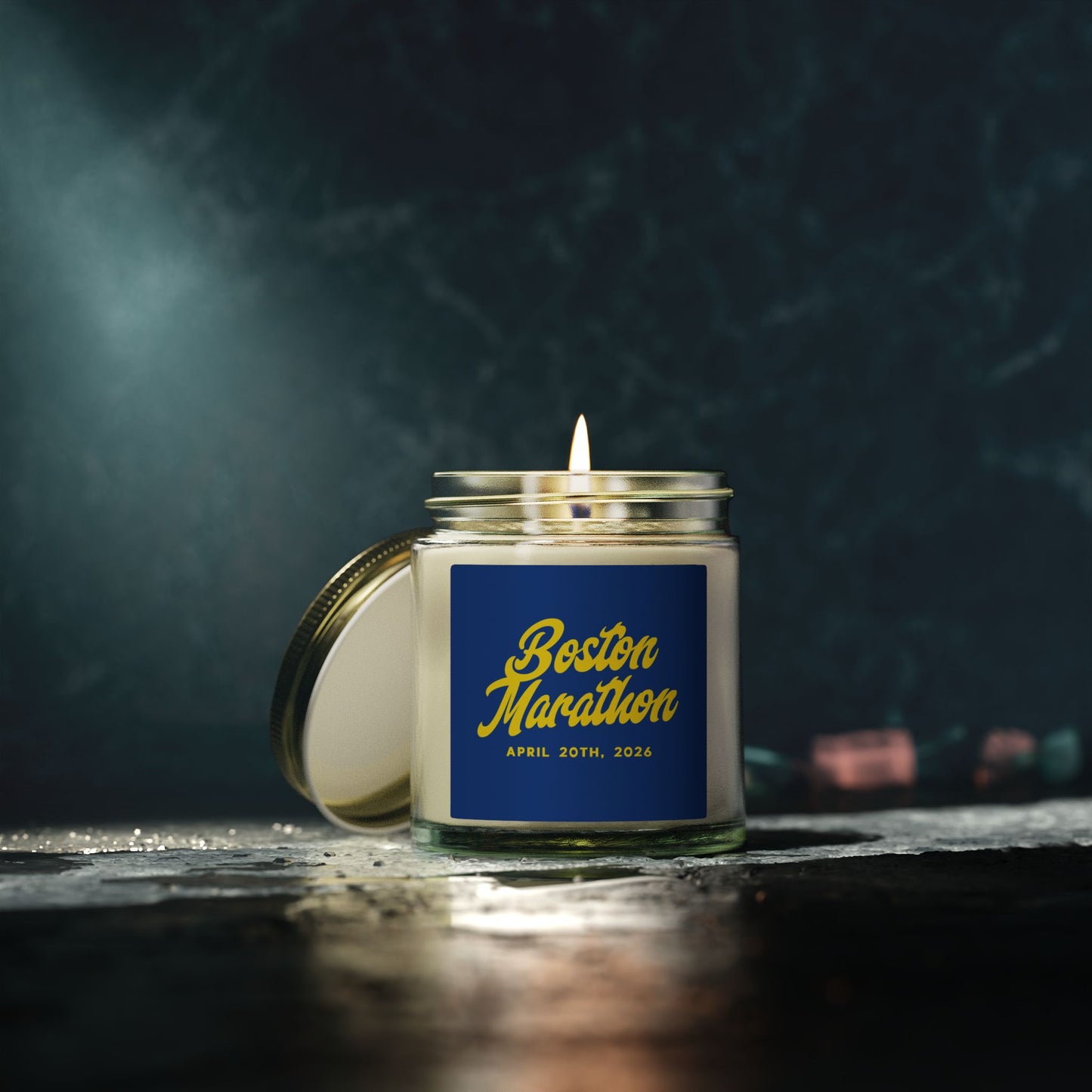 BOSTON MARATHON RETRO SCENTED CANDLE