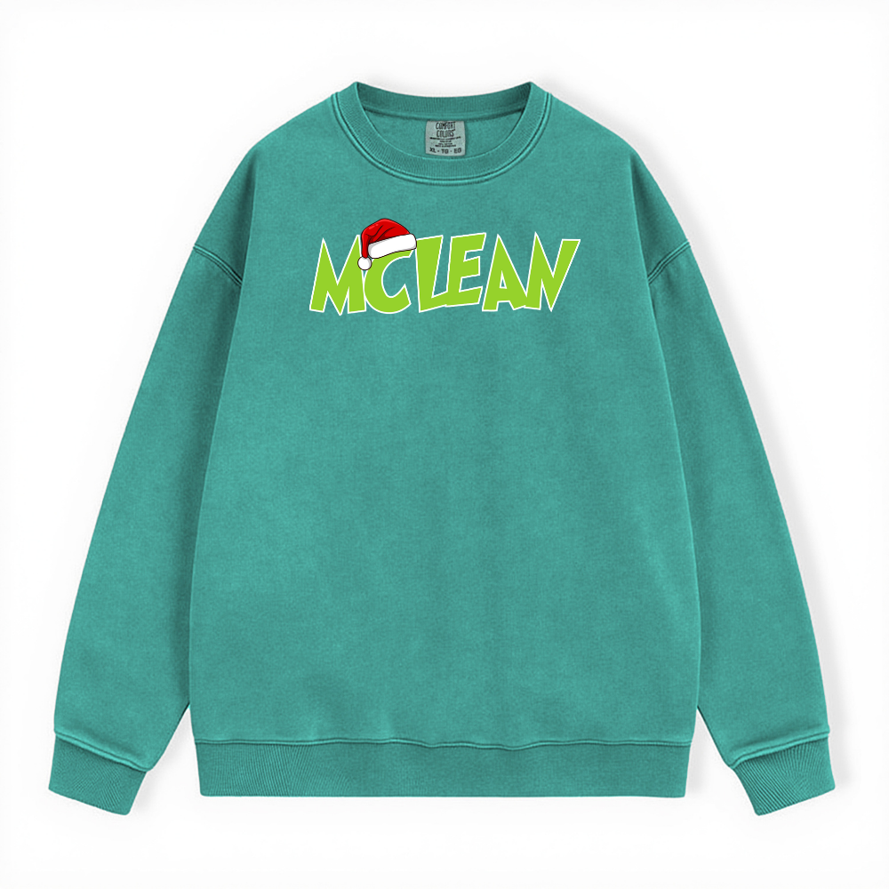 MCLEAN GRINCH COMFORT COLORS CREWNECK