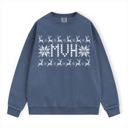 MVH UGLY SWEATER COMFORT COLORS CREWNECK