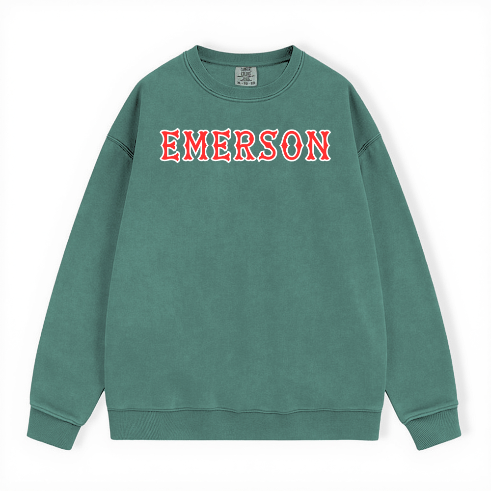 EMERSON SOX LETTERS LONG SLEEVE