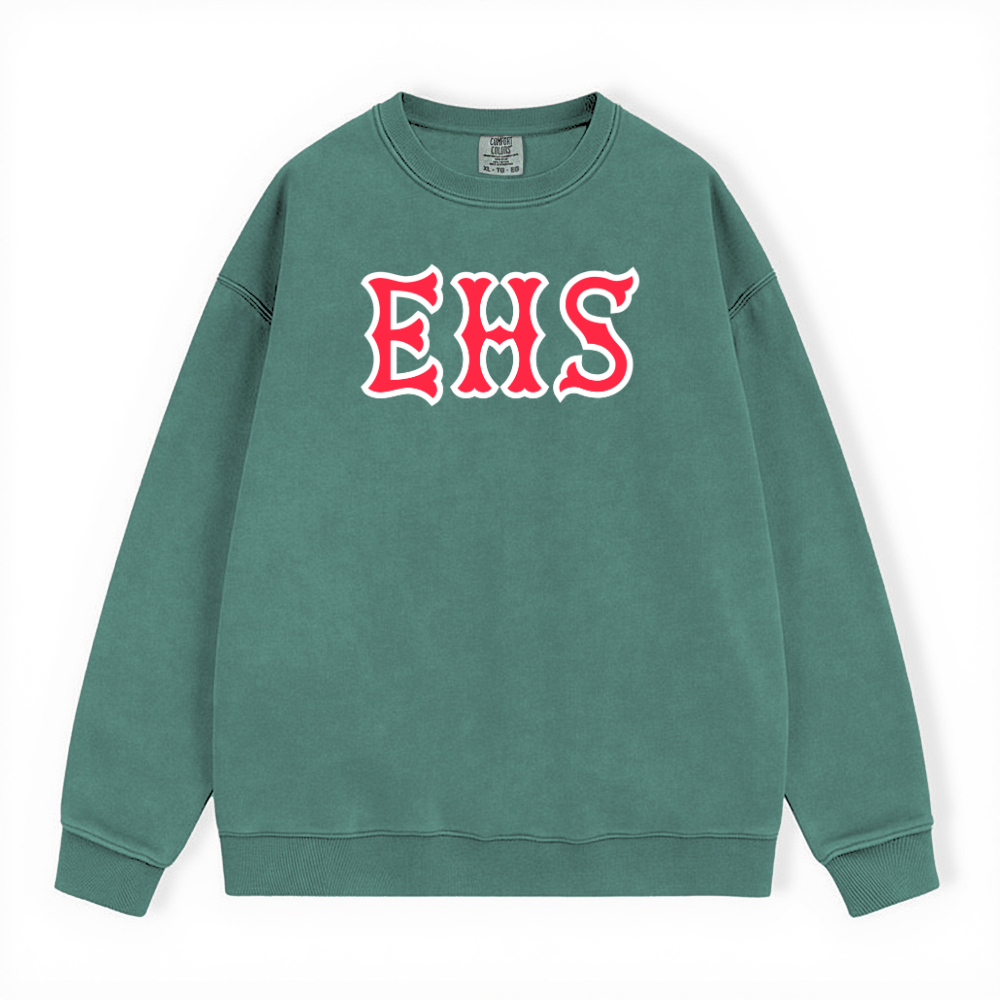 EHS SOX LETTERS CREWNECK