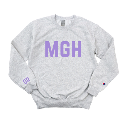 MGH OPERATING ROOM CHAMPION CREWNECK