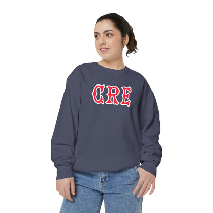 CRE SOX LETTERS CREWNECK