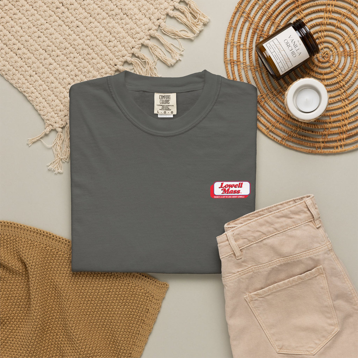 A LOT TO LIKE ABOUT LOWELL COMFORT COLORS TEE