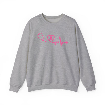 BREAST CANCER AWARENESS GILDAN CREWNECK