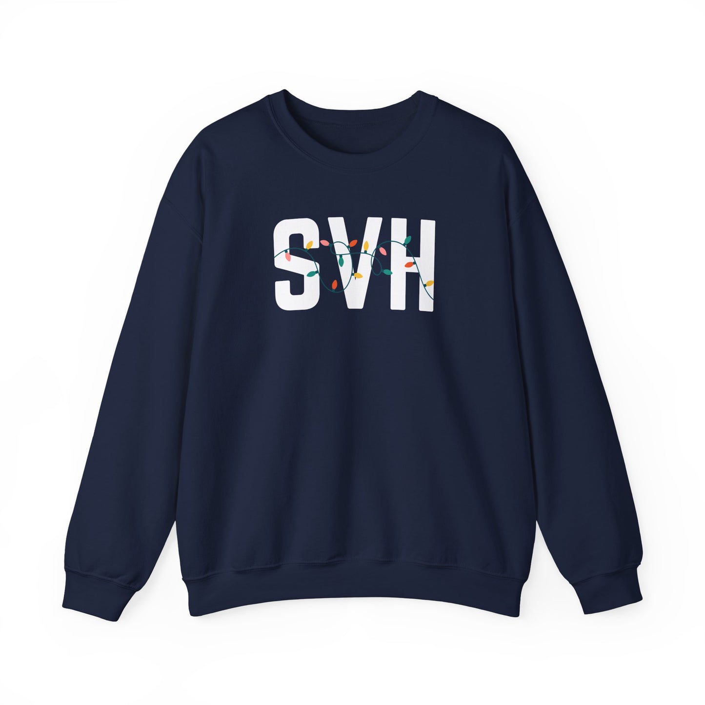 SVH HOLIDAY LIGHTS HEAVY BLEND CREWNECK
