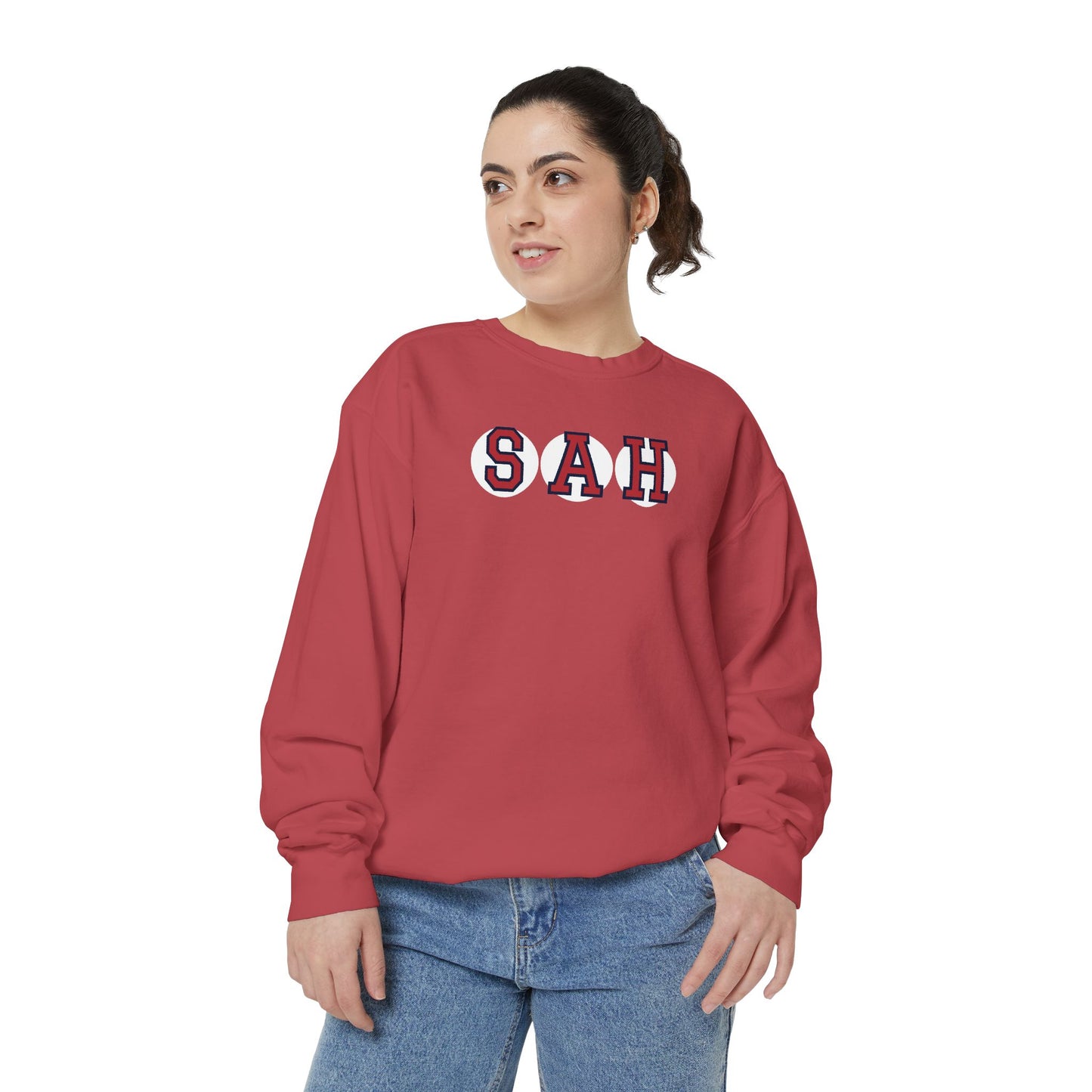 SAH RETIRED SOX LETTER CREWNECK