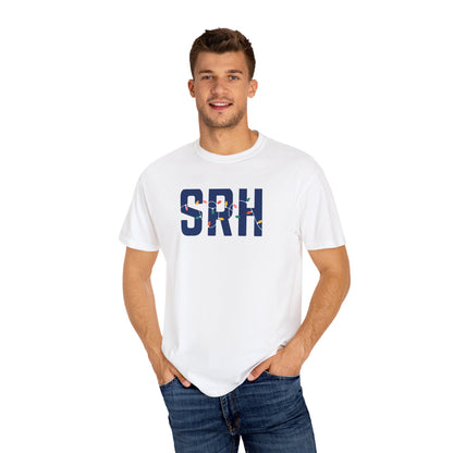 SRH HOLIDAY LIGHTS T-SHIRT - WHITE