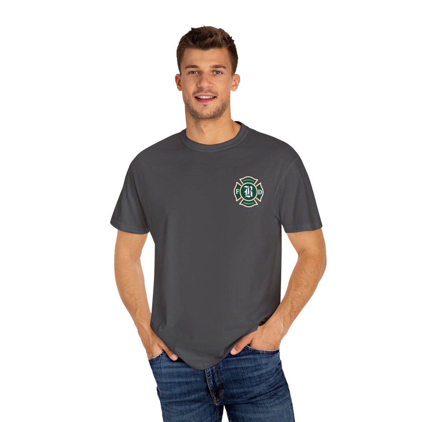 BROOKLINE FIRE GARDEN SERIES T-SHIRT