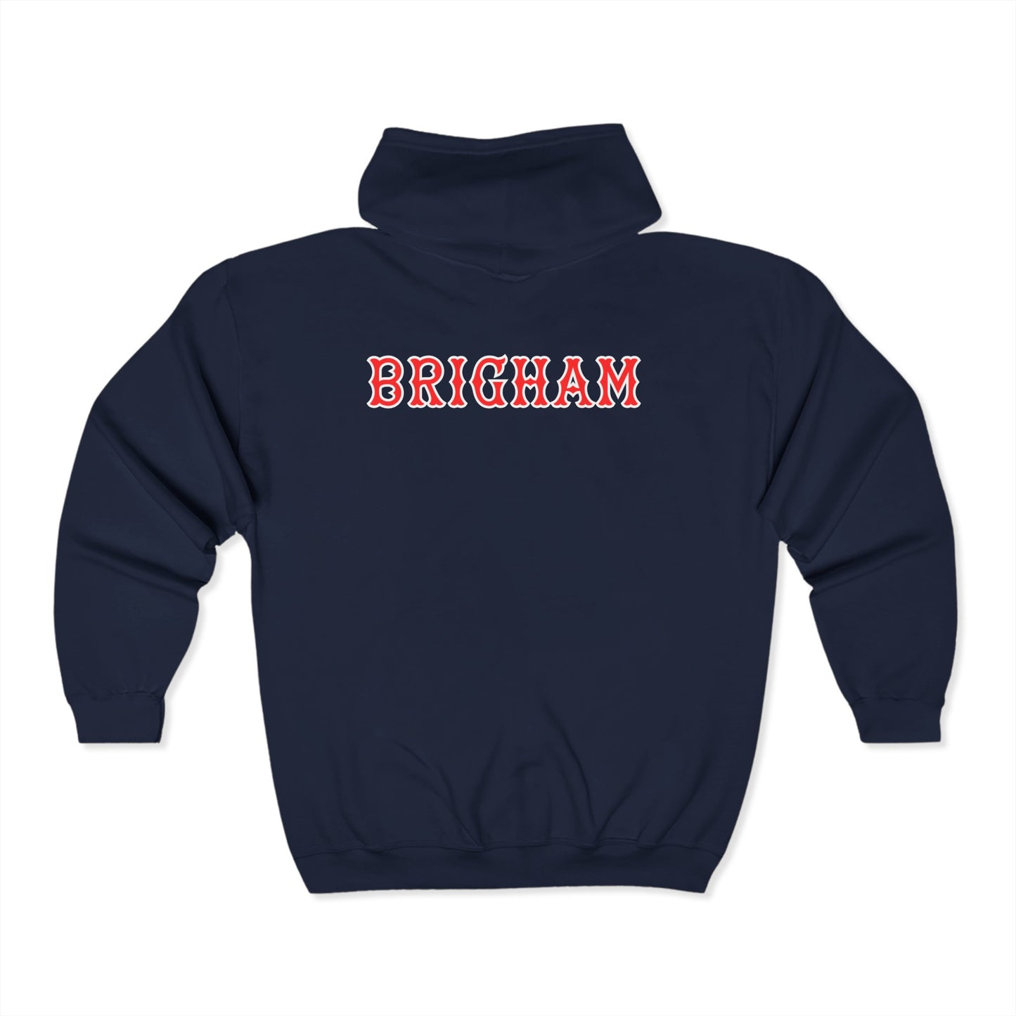 BRIGHAM FENWAY HEAVY BLEND FULL ZIP HOODIE
