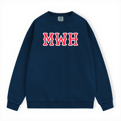 MWH SOX LETTERS CREWNECK