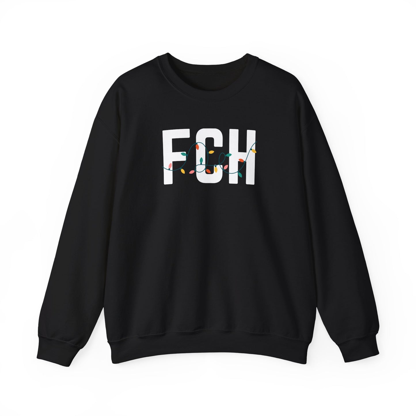FCH HOLIDAY LIGHTS HEAVY BLEND CREWNECK