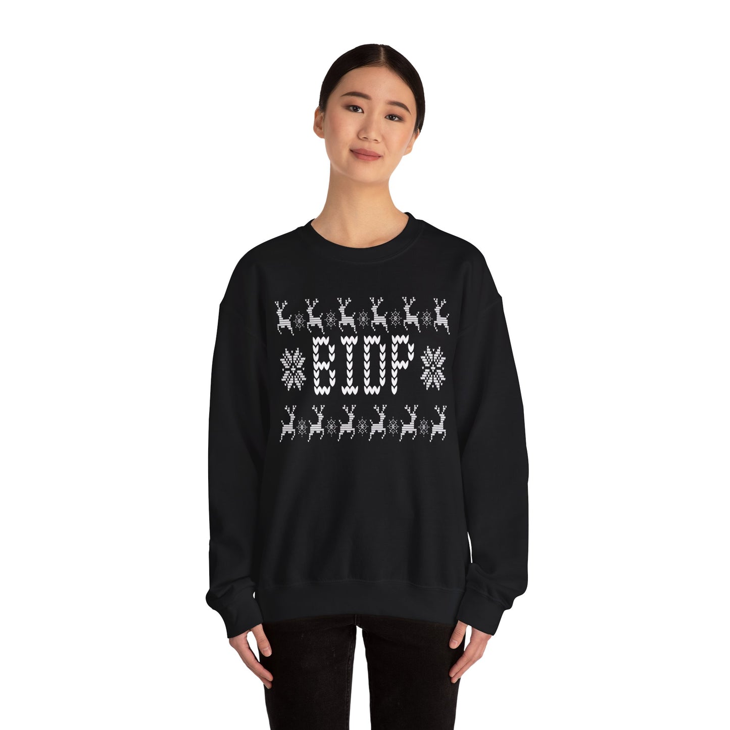 BIDP UGLY SWEATER HEAVY BLEND CREWNECK
