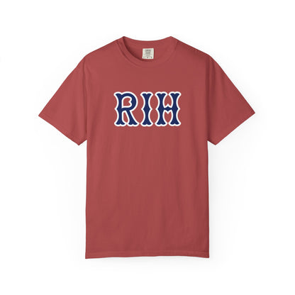 RIH NAVY SOX LETTERS TEE