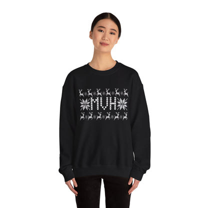 MVH UGLY SWEATER HEAVY BLEND CREWNECK