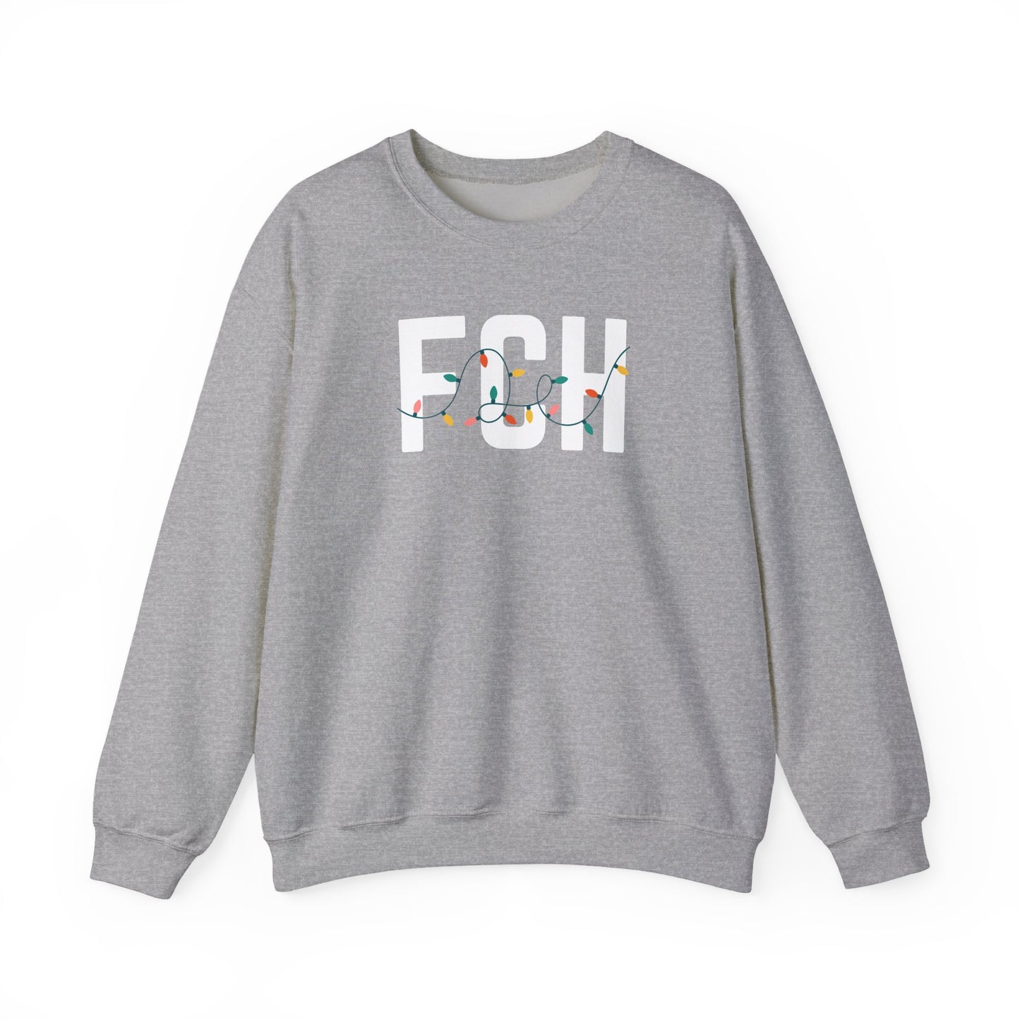 FCH HOLIDAY LIGHTS HEAVY BLEND CREWNECK