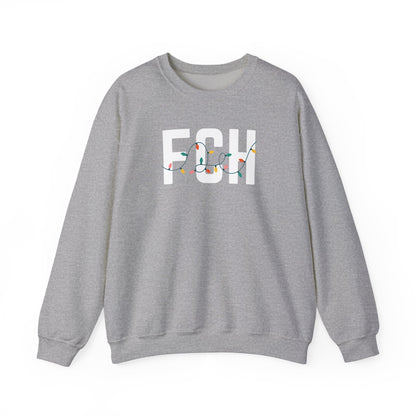 FCH HOLIDAY LIGHTS HEAVY BLEND CREWNECK