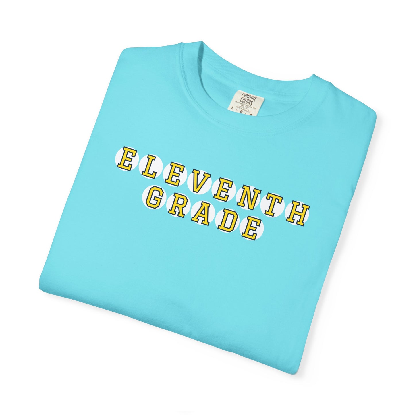 ELEVENTH GRADE YELLOW PLAYER LETTERS T-SHIRT