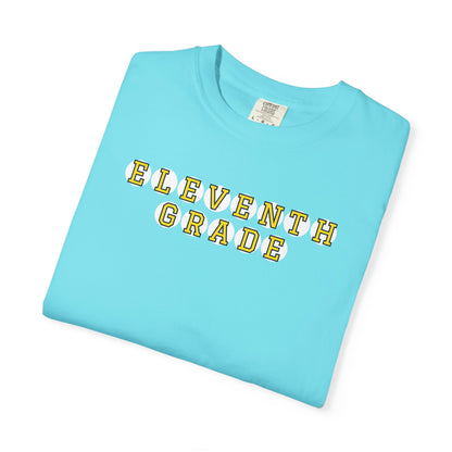 ELEVENTH GRADE YELLOW PLAYER LETTERS T-SHIRT