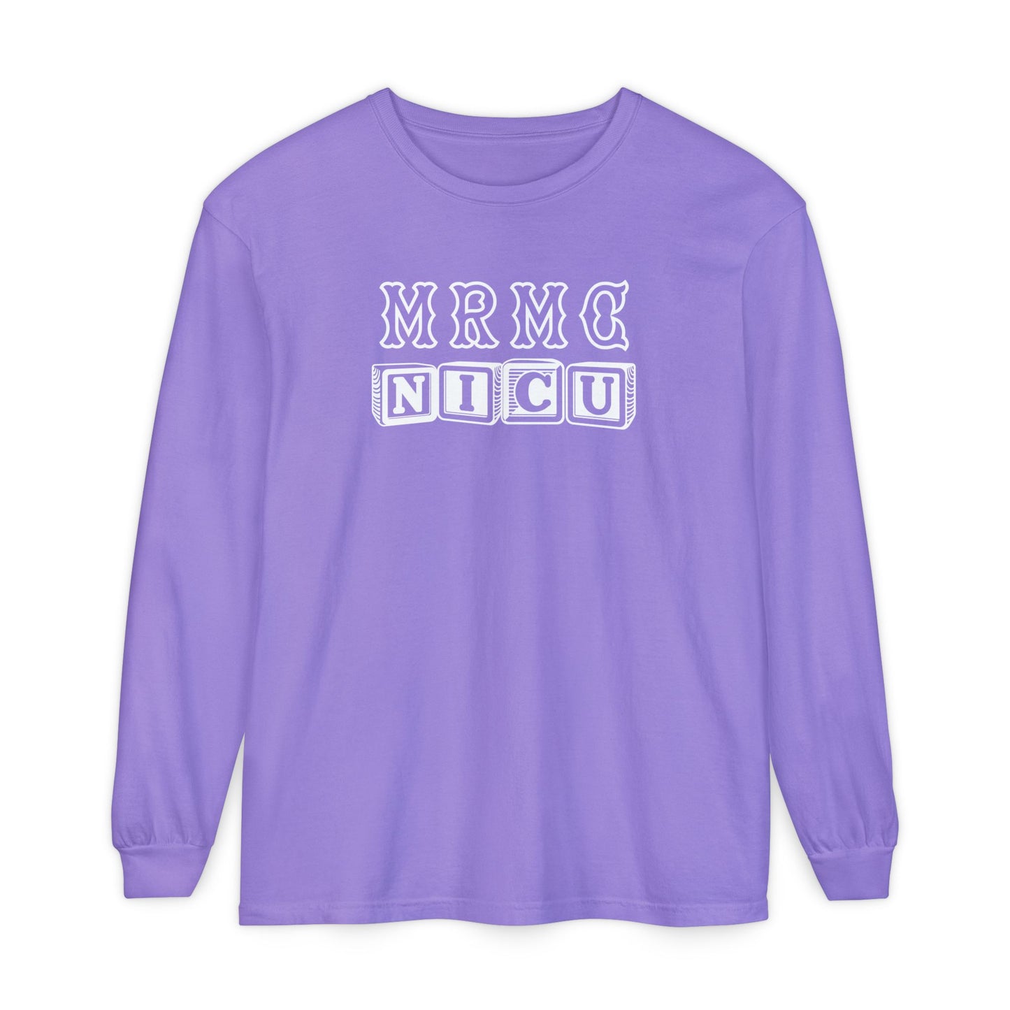 MRMC BLOCK LETTERS NICU LONG SLEEVE