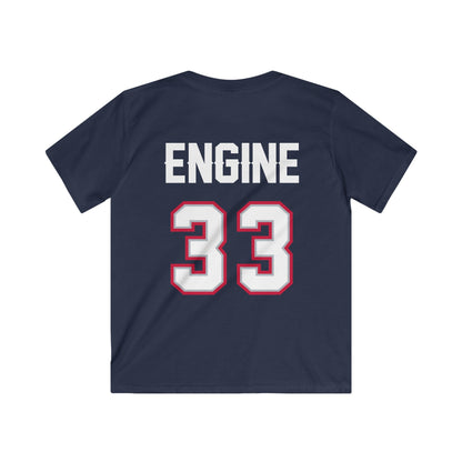 BFD RED ZONE - ENGINE 33 YOUTH T-SHIRT
