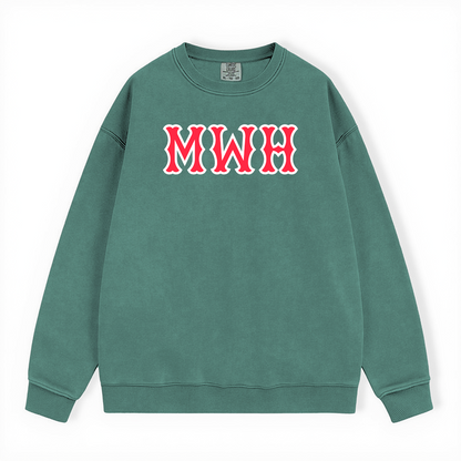 MWH SOX LETTERS CREWNECK