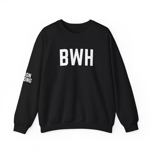 BWH UNION STRONG BLACK CREWNECK
