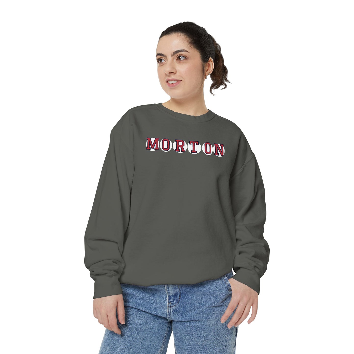 MORTON RETIRED SOX LETTER CREWNECK
