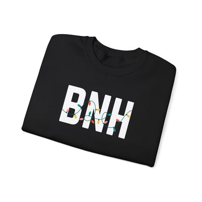 BNH HOLIDAY LIGHTS HEAVY BLEND CREWNECK