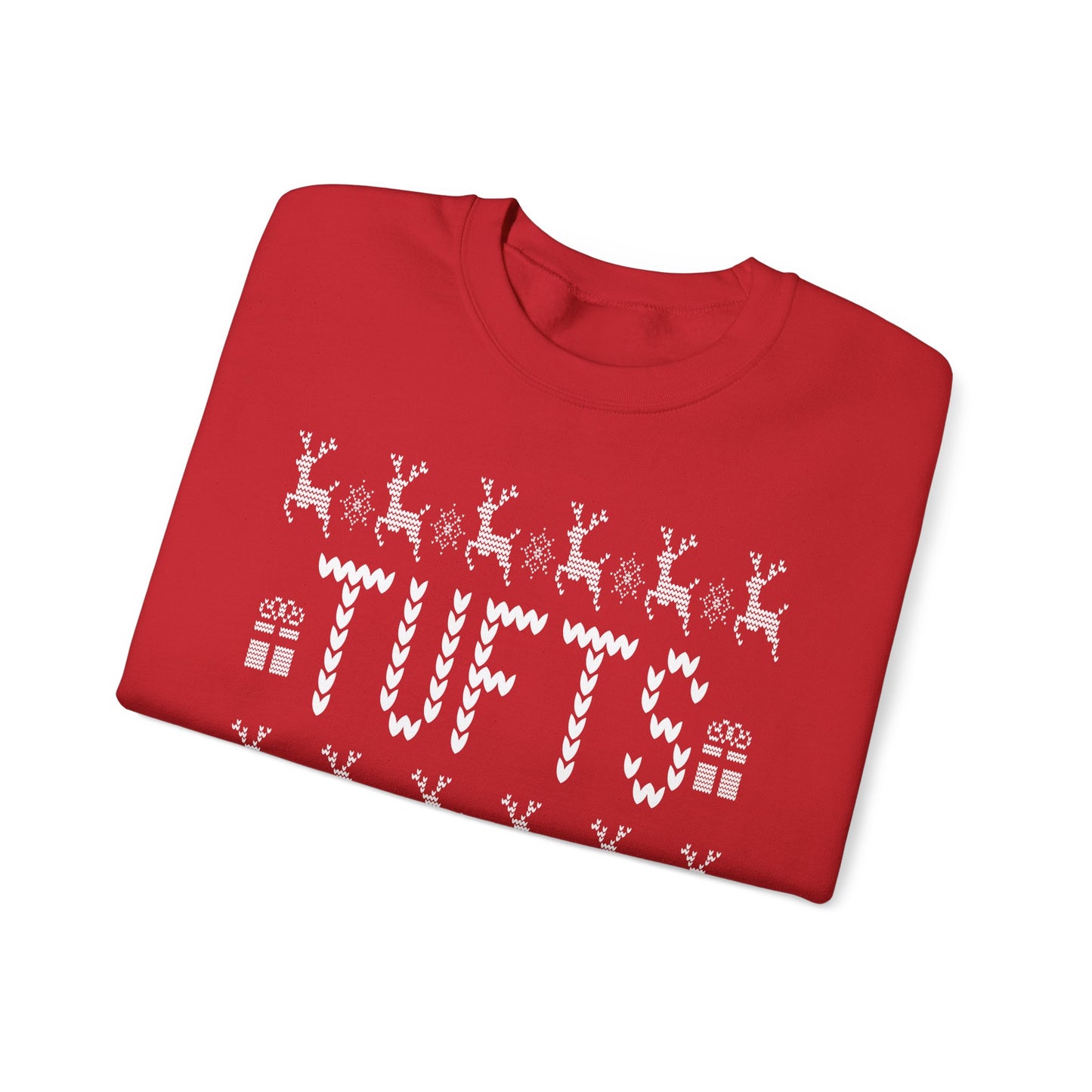 TUFTS UGLY SWEATER HEAVY BLEND CREWNECK