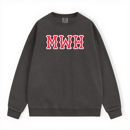 MWH SOX LETTERS CREWNECK