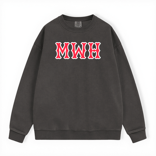 MWH SOX LETTERS CREWNECK