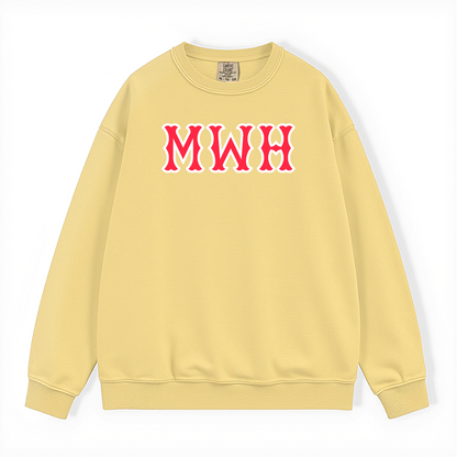 MWH SOX LETTERS CREWNECK